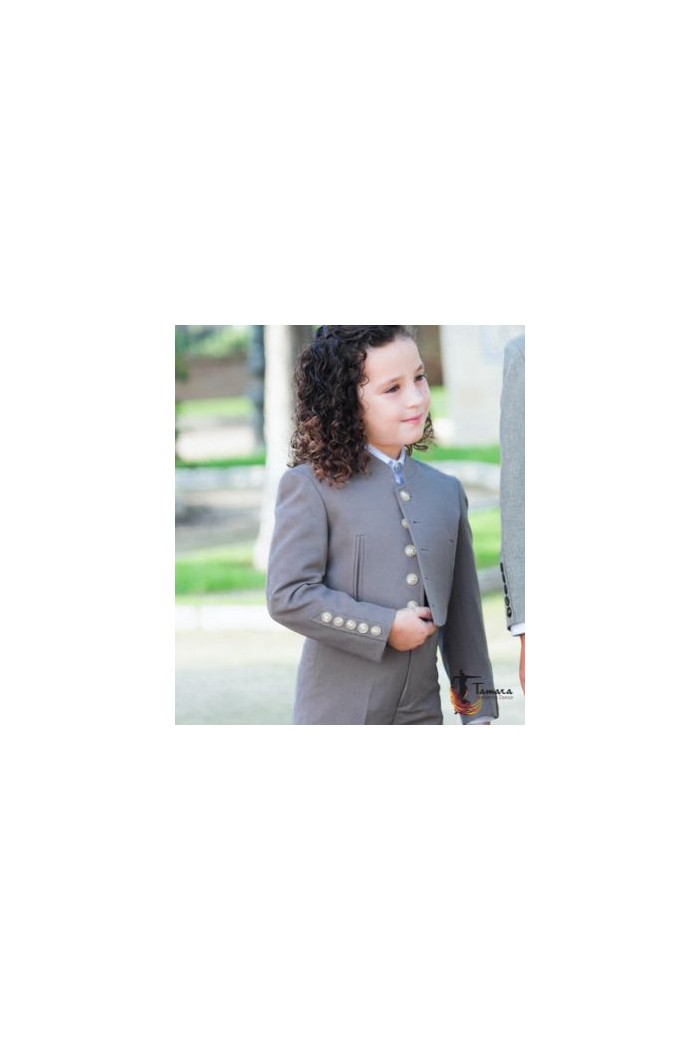 Costume andalou - EN STOCK modèle Veste Campero/Andalusian Rider/Venenciador/Danseur flamenco Enfants Rouge