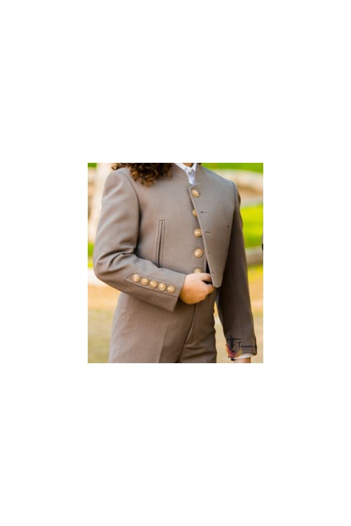 Costume andalou - EN STOCK modèle Veste Campero/Andalusian Rider/Venenciador/Danseur flamenco Enfants Rouge