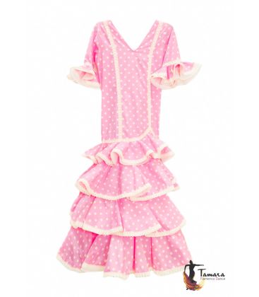 traje flamenca infantil en stock envío inmediato - Vestido de flamenca TAMARA Flamenco - Traje de flamenca niña Cantares