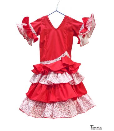 traje flamenca infantil en stock envío inmediato - - Traje flamenca niña Dalia