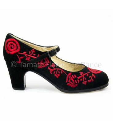 flamenco shoes professional for woman - Begoña Cervera - Bordado Correa II (embroidered)