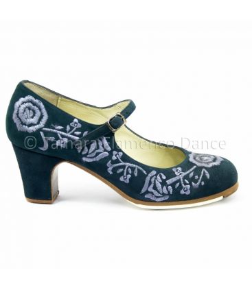 zapatos de flamenco profesionales personalizables - Begoña Cervera - Bordado Correa II