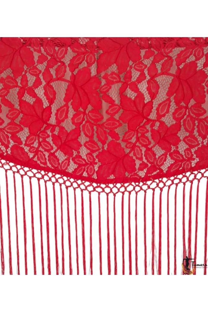  Fair shawl Plain/printed/lace shawl model Woman Shawl - Lace Red