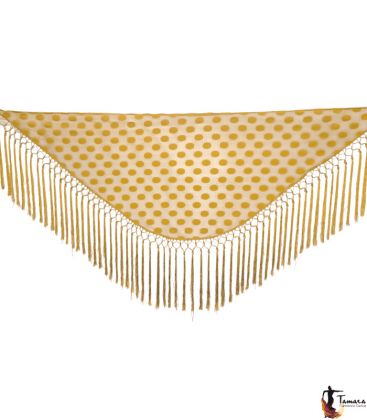 fair shawl plainprintedlace shawl - - Woman Shawl - Polka dots