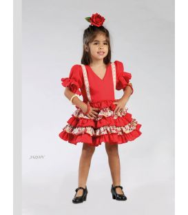 traje flamenca infantil en stock envío inmediato - - Traje flamenca niña Jazmín