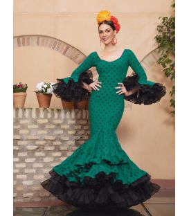 trajes de flamenca 2024 bajo pedido - Aires de Feria - Vestido de flamenca Verso