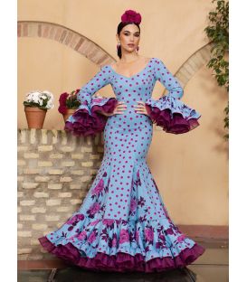 trajes de flamenca 2024 bajo pedido - Aires de Feria - Traje de flamenca Caracola