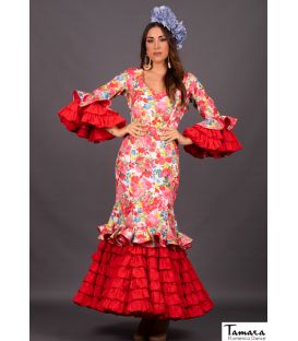 robes flamenco en stock livraison immédiate - Vestido de flamenca TAMARA Flamenco - Taille 42 - Alhambra