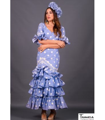 robes flamenco en stock livraison immédiate - Vestido de flamenca TAMARA Flamenco - Taille 42 - Compas