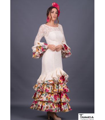 trajes de flamenca en stock envío inmediato - Vestido de flamenca TAMARA Flamenco - Talla 42 - Estepona (Igual foto)