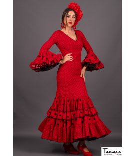 trajes de flamenca en stock envío inmediato - Traje de flamenca TAMARA Flamenco - Talla 40 - Paquera