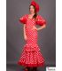trajes de flamenca en stock envío inmediato - Traje de flamenca TAMARA Flamenco - Talla 44 - Malaga