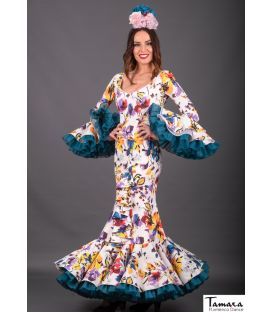 robes flamenco en stock livraison immédiate - Vestido de flamenca TAMARA Flamenco - Taille 38 - Capricho