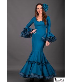 trajes de flamenca en stock envío inmediato - Traje de flamenca TAMARA Flamenco - Talla 44 - Candela