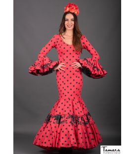 trajes de flamenca en stock envío inmediato - Traje de flamenca TAMARA Flamenco - Talla 40 - Duquelas