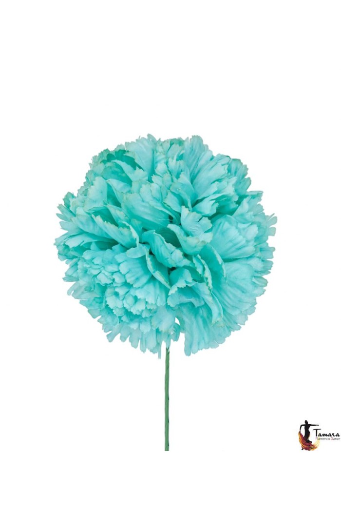  Flowers - Flamenco model Big Clavel Flower 15 cm Red