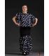 flamenco skirts for woman by order - Falda Flamenca DaveDans - Zagala - Elastic knit and printed