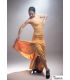 jupes flamenco femme en stock - Falda Flamenca TAMARA Flamenco - Jupe Mirella - Tricot élastique imprimé (En Stock)