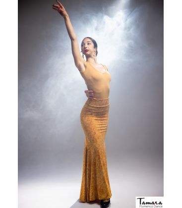 faldas flamencas mujer bajo pedido - Falda Flamenca TAMARA Flamenco - Falda Mirella - Punto elástico Estampado