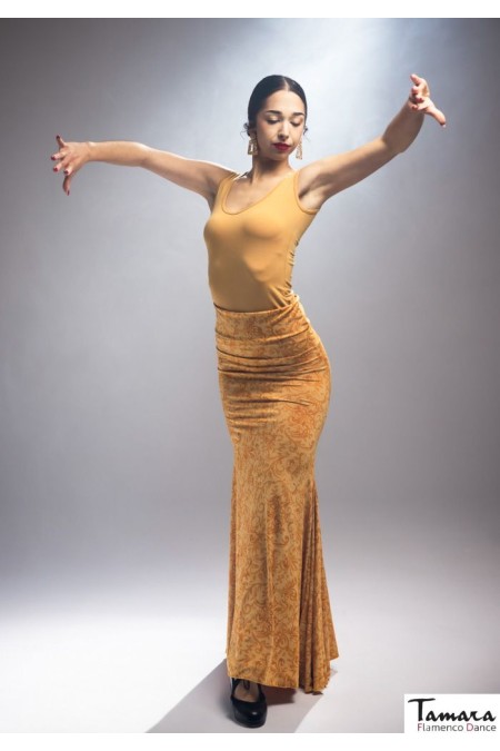  Body/Camiseta flamenca MUJER model Umbria T-shirt - Elastic knit Black