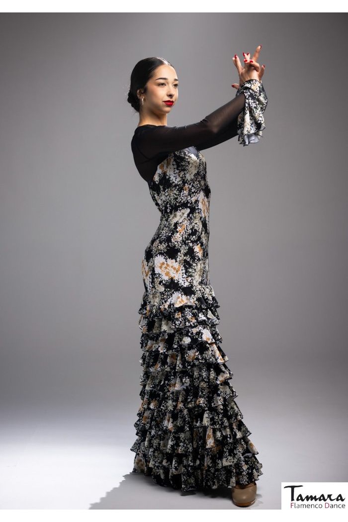  Flamenco dresses WOMAN model Barletta Flamenco Dress - Elastic knit 