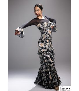 Robe flamenco Barletta - Tricot élastique