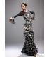 vestidos flamencos mujer bajo pedido - Vestido flamenco Dave Dans - Vestido flamenco Barletta - Punto elástico