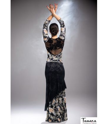 bodycamiseta flamenca mujer bajo pedido - Maillots/Bodys/Camiseta/Top Dave Dans - Body Tierra - Punto elástico Estampado