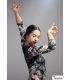 bodyt shirt flamenco woman by order - Maillots/Bodys/Camiseta/Top Dave Dans - Tierra body - Elastic knit print