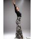jupes de flamenco femme sur demande - Falda Flamenca DaveDans - Jupe Ogalla - Tricot élastique imprimé
