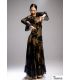 robe flamenco femme sur demande - Vestido flamenco Dave Dans - Robe Raiz - Tulle elastic et velours