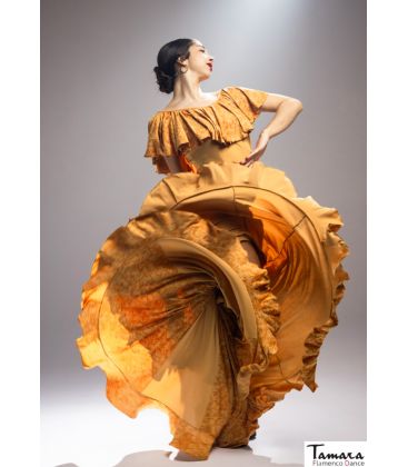 flamenco skirts for woman by order - Falda Flamenca DaveDans - Petalo skirt - Elastic knit print