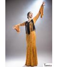Robe flamenco Lei - Tricot élastique