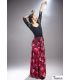 jupes de flamenco femme sur demande - Falda Flamenca DaveDans - Jupe Casilda - Tricot élastique Imprime