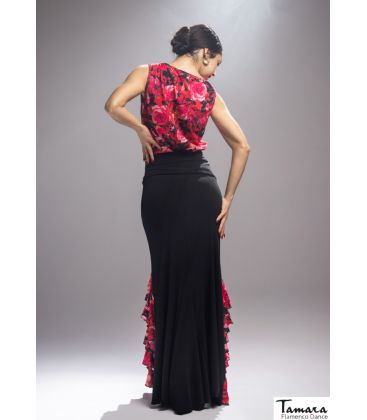 faldas flamencas mujer bajo pedido - Falda Flamenca DaveDans - Falda Granizo - Punto elástico Estampado