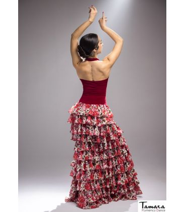 bodyt shirt flamenco woman by order - Maillots/Bodys/Camiseta/Top Dave Dans - Mostazal T-shirt - Elastic knit