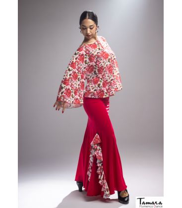 faldas flamencas mujer bajo pedido - Falda Flamenca DaveDans - Zagala - Punto elástico y estampado