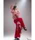 jupes de flamenco femme sur demande - Falda Flamenca DaveDans - Esencia - Tricot élastique et imprimé
