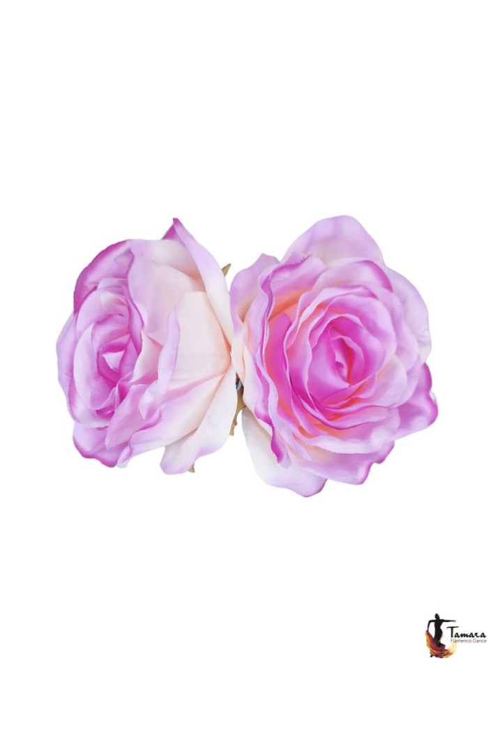  Flowers - Flamenco model Pair of Roses flamenca Cardinal