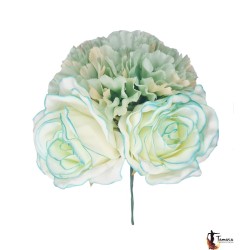 Flores de Flamenca modelo Ramillete flores flamenca - Diseño 1 Grande 