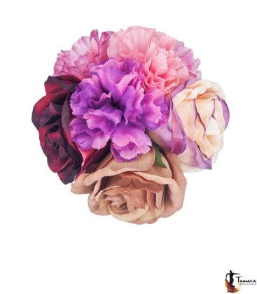 flores de flamenca - - Ramillete flores flamenca - Diseño 5