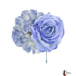 Fleurs de flamenco (pour cheveux) modèle Bouquet fleurs Flamenco - Modèle 4 moyen 