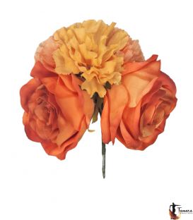 Ramillete flores flamenca - Diseño 9 Grande
