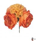 Bouquet fleurs Flamenco - Modèle 9