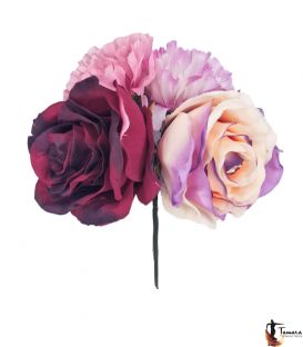 Bouquet fleurs Flamenco - Modèle 13