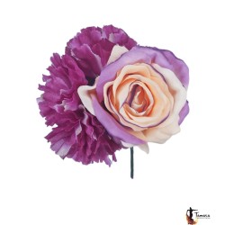 Flores de Flamenca modelo Ramillete flores flamenca - Diseño 20 Mediano 