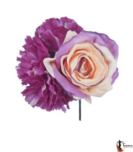 Bouquet fleurs Flamenco - Modèle 20 moyen