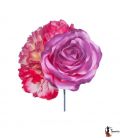 Ramillete flores flamenca - Diseño 24 Mediano