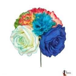 Flores de Flamenca modelo Ramillete flores flamenca - Diseño 14 Grande 