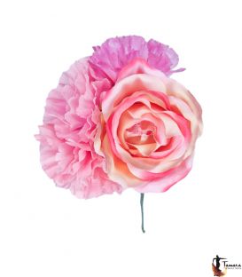 Ramillete flores flamenca - Diseño 23 Mediano